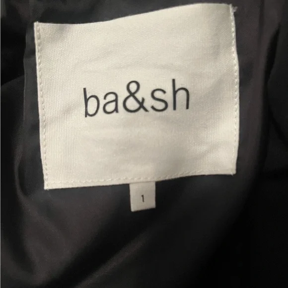 ba&sh Issa Wrap Warm Cozy Chic Jacket US sz 4 - Picture 6 of 9